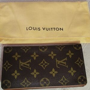 Louis Vuitton Dark Brown Monogram Wallet